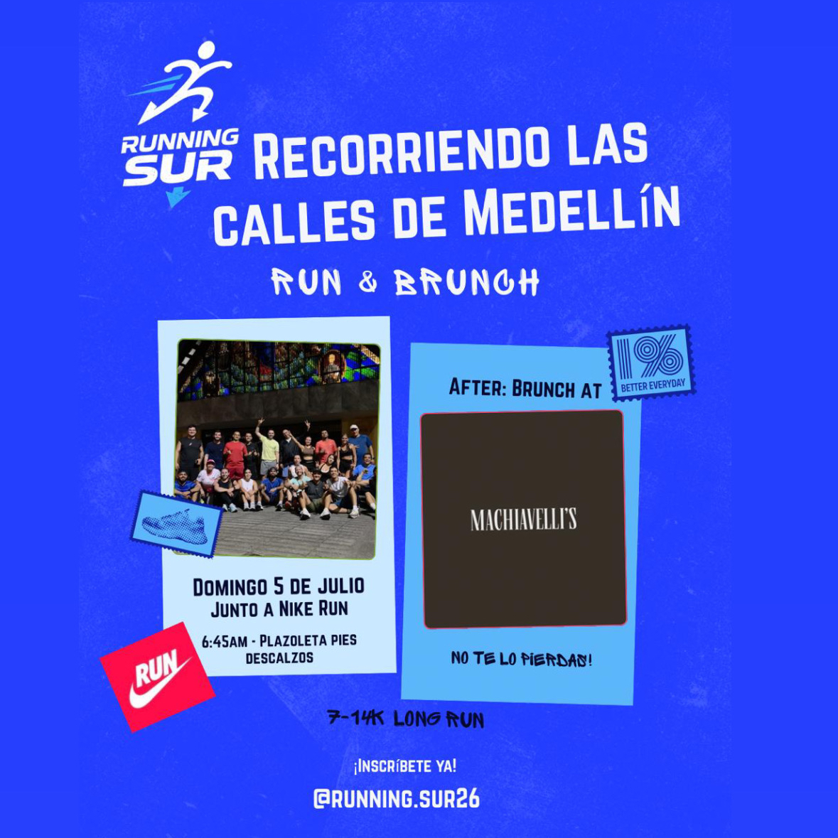 Run + Brunch by Running Sur