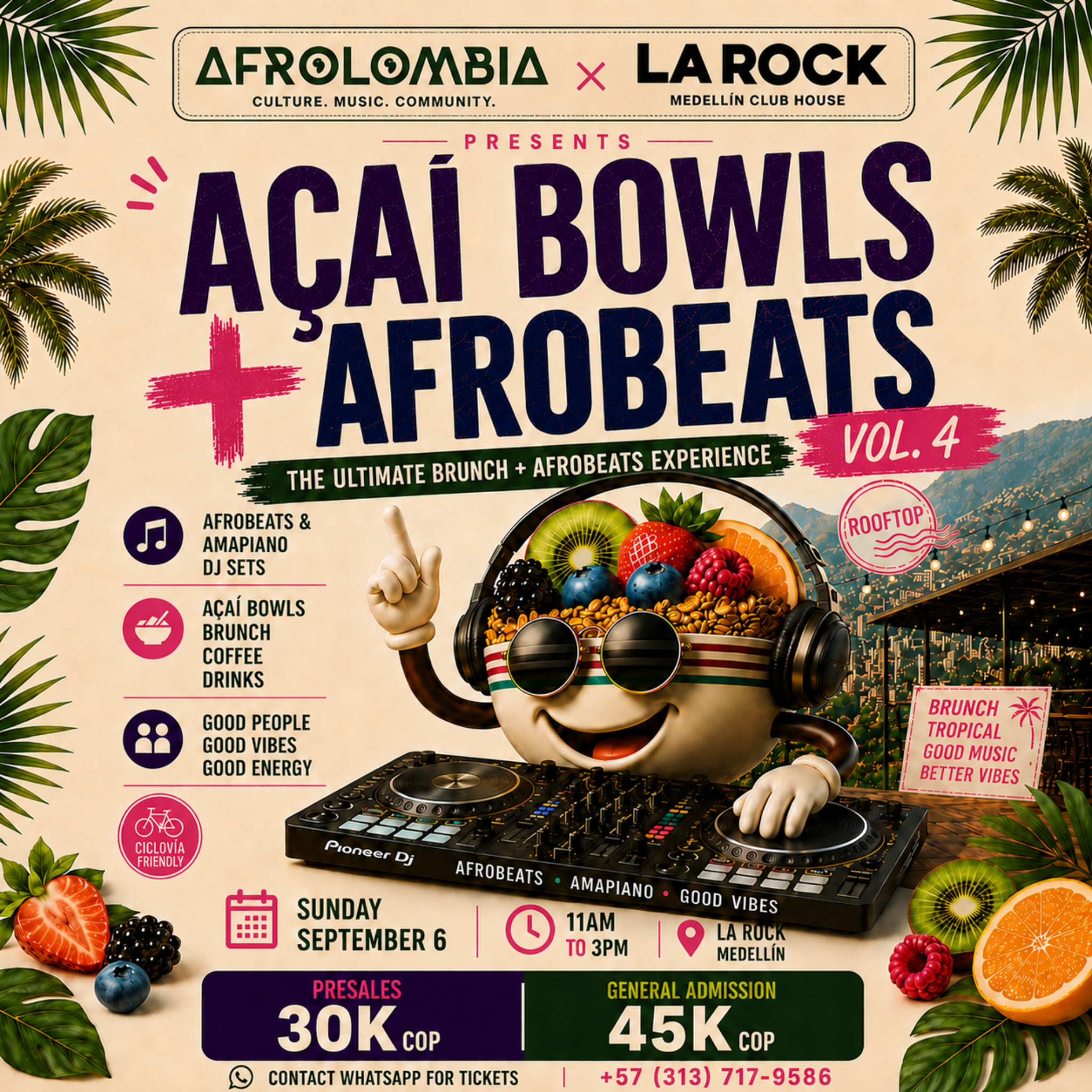 Açaí Bowls + Afrobeats Vol. 4