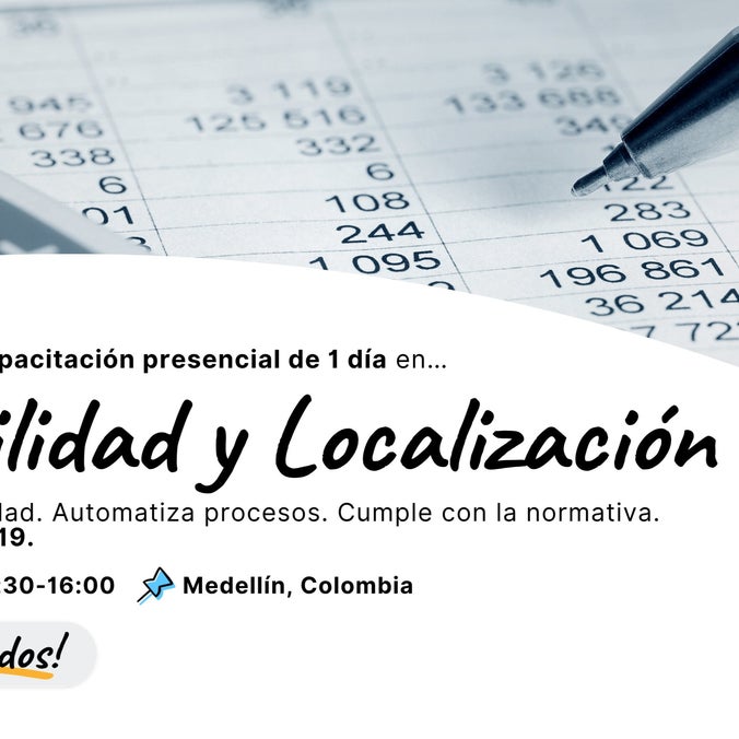 Odoo Academy: Accounting and Colombian Localization in Medellín